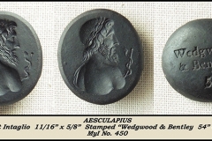 Basalt Intaglio AESCULAPIUS